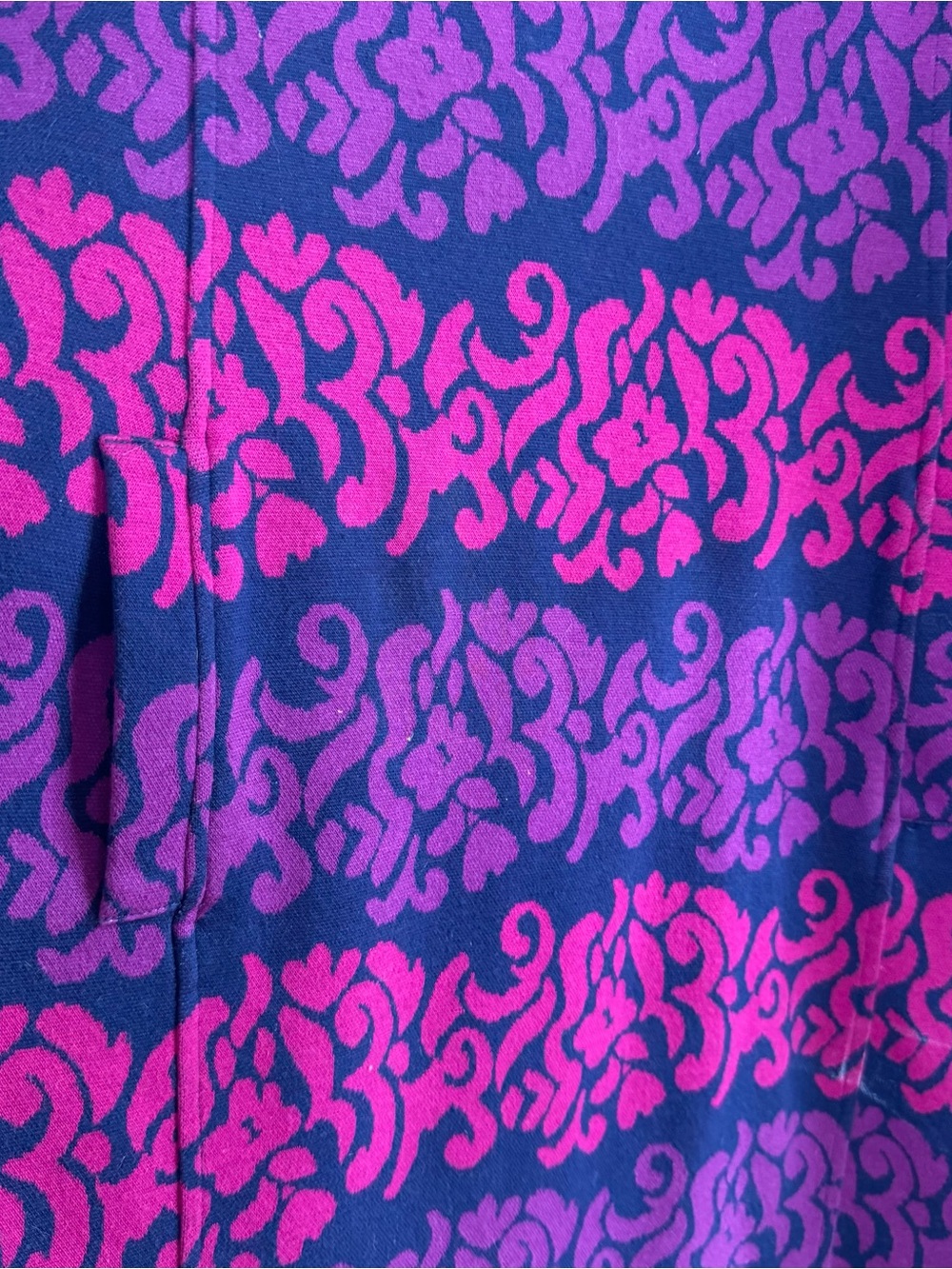 Lilly Pulitzer Jonah Mini Sweater Dress Hot Pink and Purple. Size Large - Picture 2 of 9